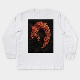 Dragon Fury Kids Long Sleeve T-Shirt